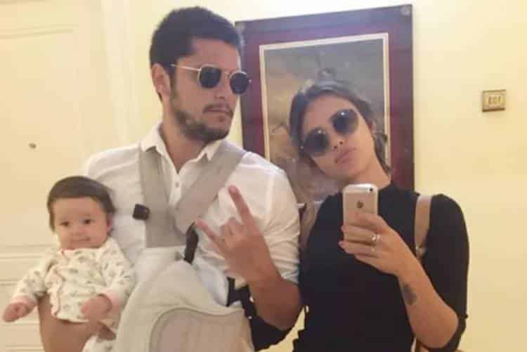 Madalena, 4 meses, filha dos atores Bruno Gissoni e Yanna Lavigne