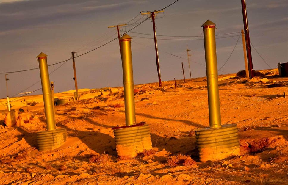 Alguns lugares na cidade subterrânea