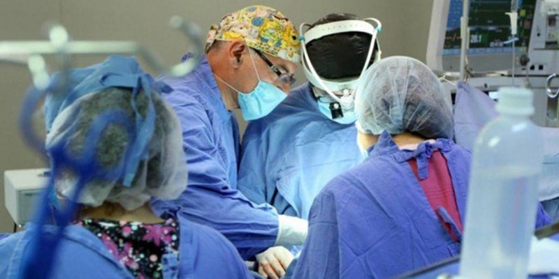 Operação durante terremoto