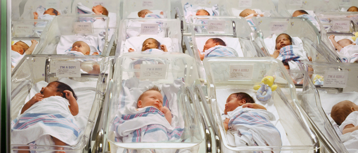 Bebês trocadas na maternidade