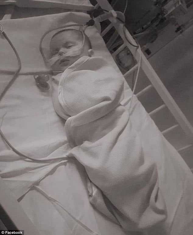 Mãe faz alerta após filha ter doença respiratória