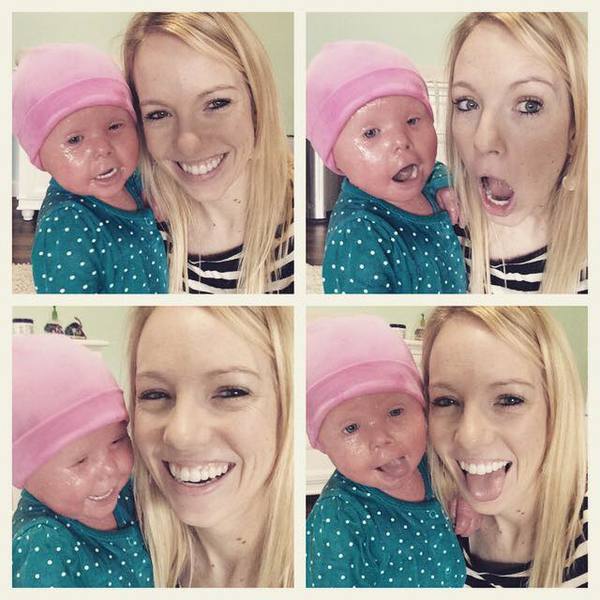 Entra em pânico ao ver filha nascer