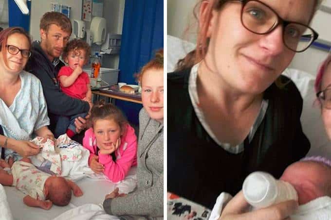 Filha nasce de forma inesperada