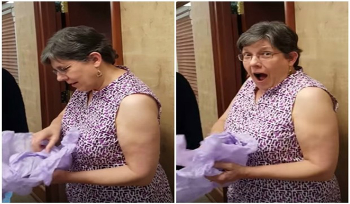 Surpresa 1: você vai ser avó! Surpresa 2: sua neta já está aqui! Sua reação ao ver a netinha é a melhor parte