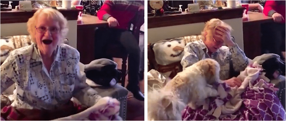 Avó diagnosticada com câncer chora ao receber ‘presente’ do marido falecido