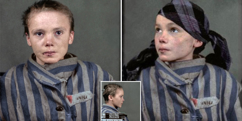 Fotos de menina em campo de concentração nazista viralizam