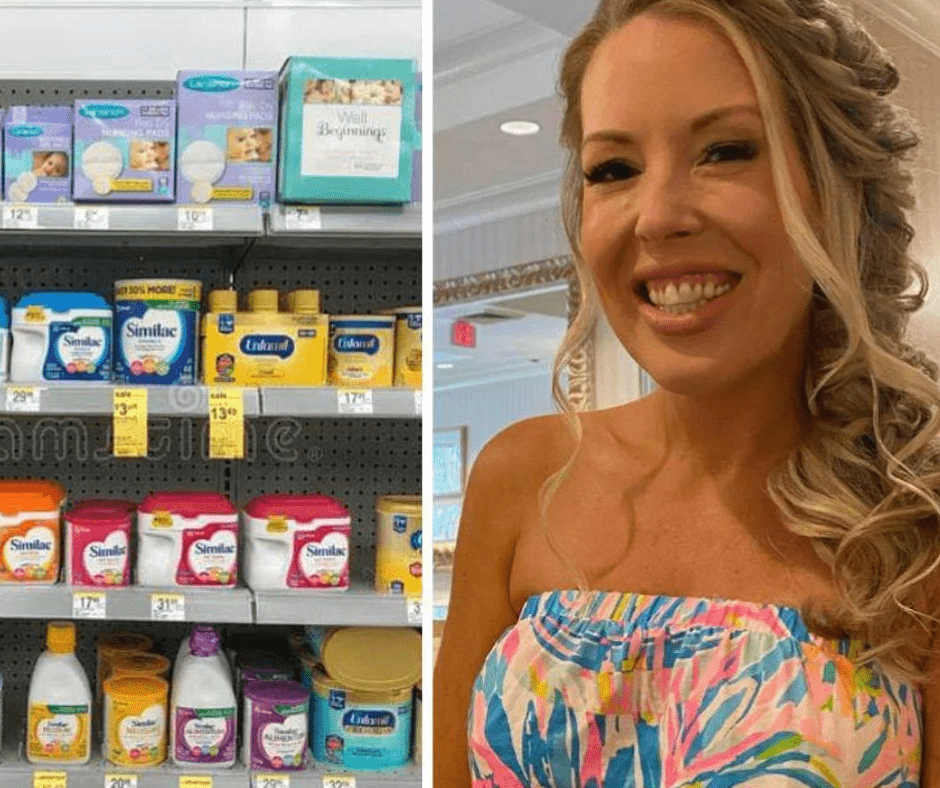 Mãe reage à escassez de fórmula para bebês e ajuda famílias