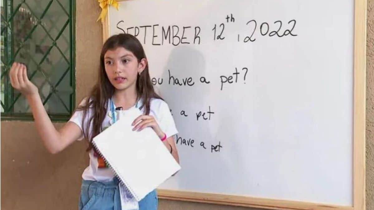 Menina de 11 anos dá show em generosidade!