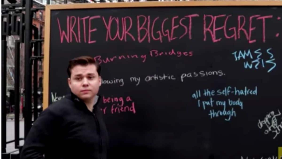 Qual seu maior arrependimento? Um experimento interessante.