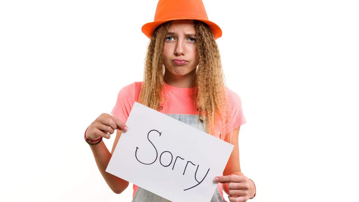 Você tem dificuldade em pedir desculpa?