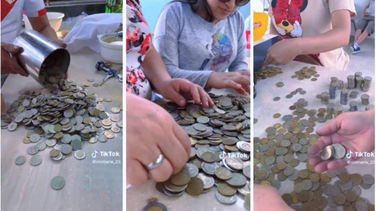 Família  juntou moedas para o Natal e o resultado foi surpreendente!